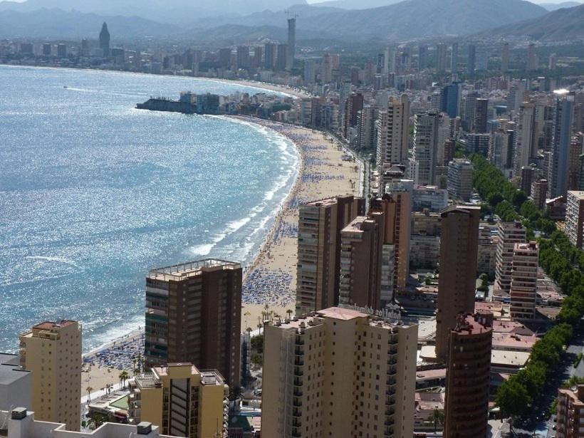 Апартаменты Vista Al Mar Бенидорм Экстерьер фото